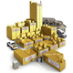 Illustration for article titled All the gold in the world visualized in 3D